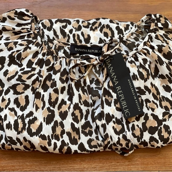 NWT Banana Republic Leopard Print Maxi Dress - S 593525 - Size Medium - Picture 2 of 10